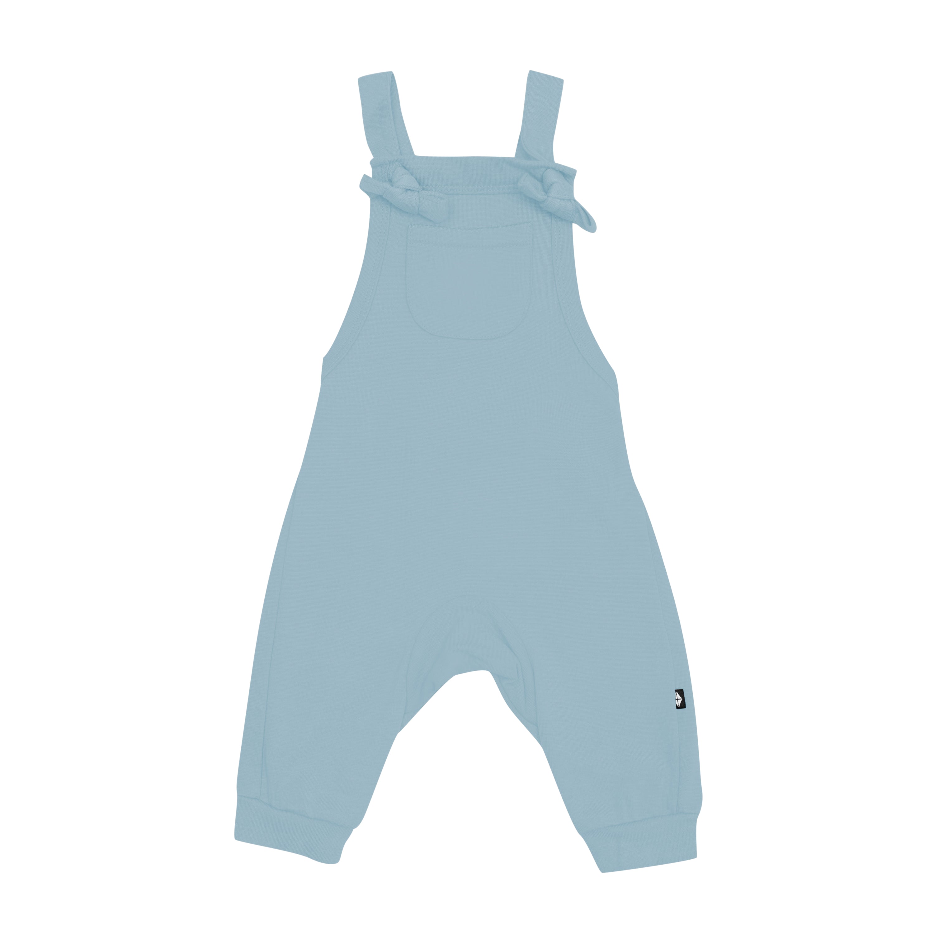 Bamboo Jersey Overall in Dusty Blue – Kyte Baby